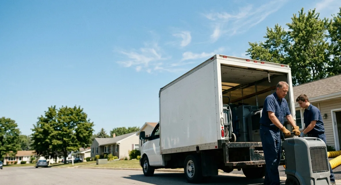 Water Damage Cleanup in Delavan, IL near me